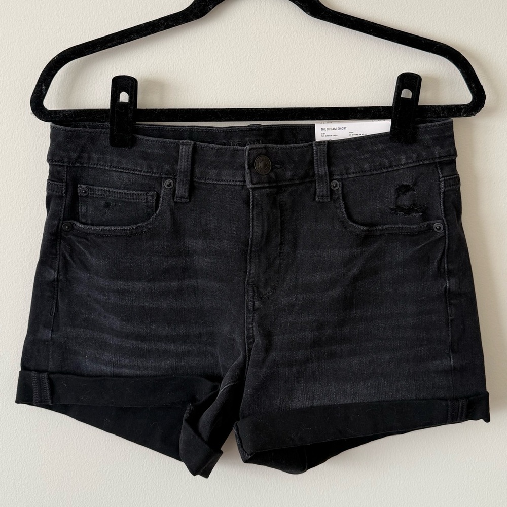 American Eagle Outfitters Black Jean Shorts